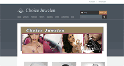 Desktop Screenshot of choicejuwelen.com